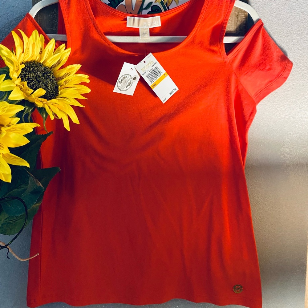 Michael Kors Cut out shoulders Ladies Top